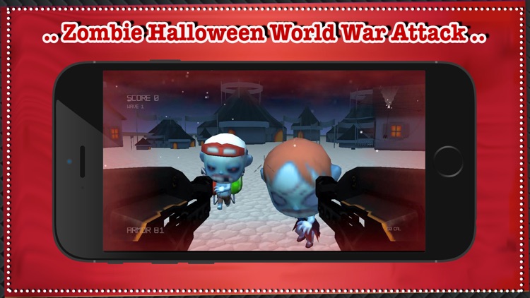 Zombie Halloween World War Attack - best strategy rpg shooting survival free game