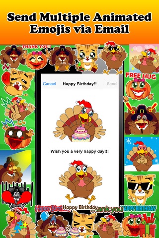 Emoji Kingdom Free  - Christmas Turkey Emoticons screenshot 4