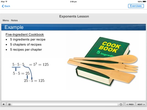 Exponents. screenshot 3