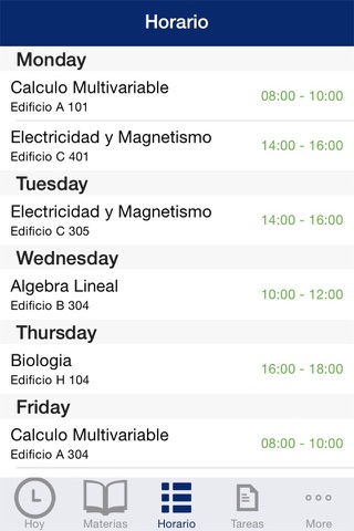 UniPocket screenshot 2