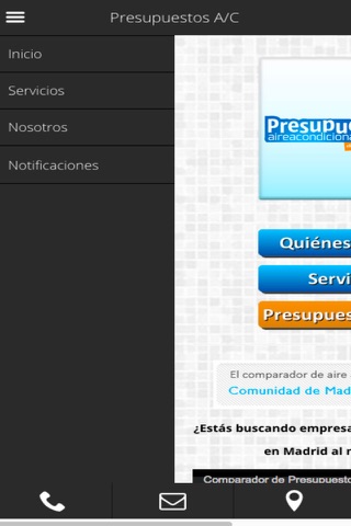 Presupuestos A/C screenshot 3