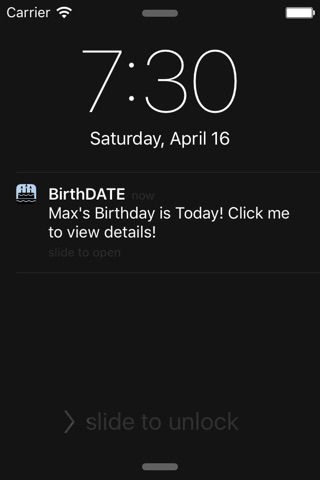 BirthDATE screenshot 4