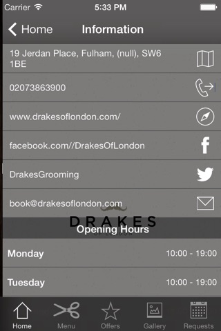 Drakes Of London screenshot 3