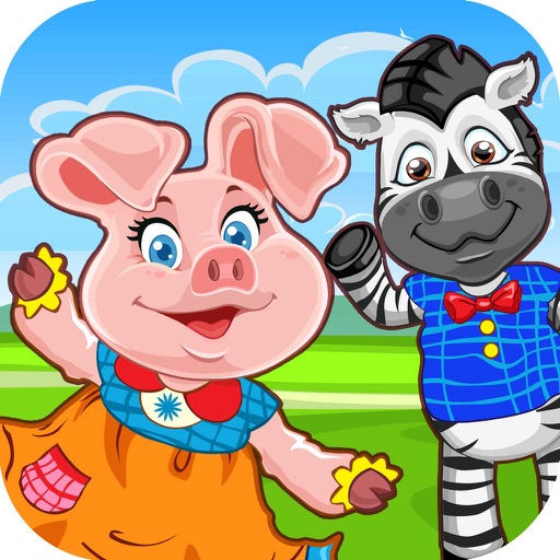 Kids Zoo Puzzle Learning Games - my endless pre-school & alphabet home play games for toddlers Icon