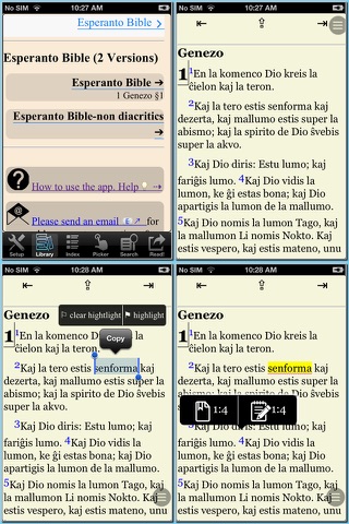 Esperanto Bible (2 Versions) screenshot 3