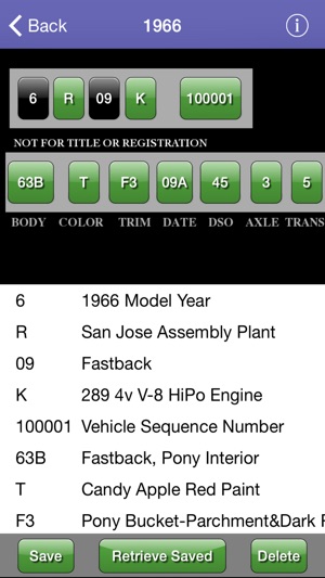 Option Decoder for Ford Classics(圖2)-速報App