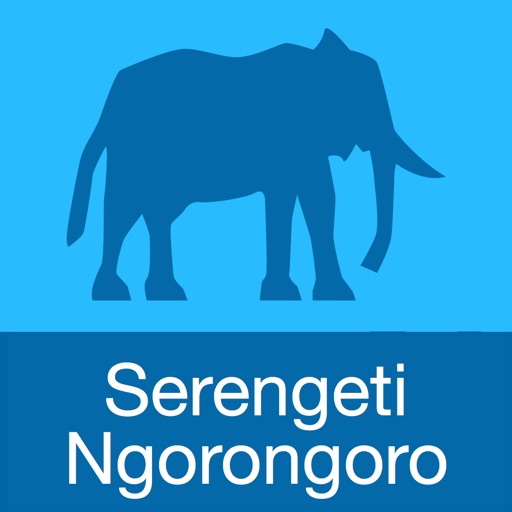 Serengeti : Offline Map. including Masaï-Mara and Ngorongoro National parks