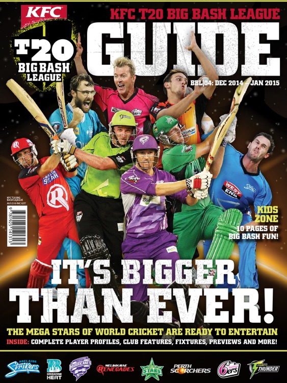 KFC BIG BASH LEAGUE 2015 MAGAZINE
