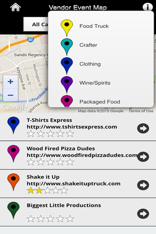 Event Vendor Map screenshot 2