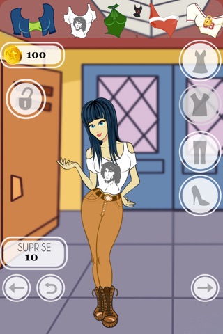 Dress Up High School Girl Pro - new celebrity style fashion makeover screenshot 2