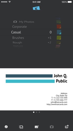 KaiCards Pro - business card maker(圖1)-速報App