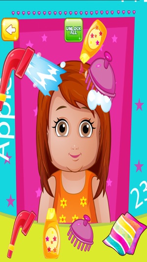 Cute Baby Hair Salon HD- Dress up and Beauty game for girls(圖5)-速報App