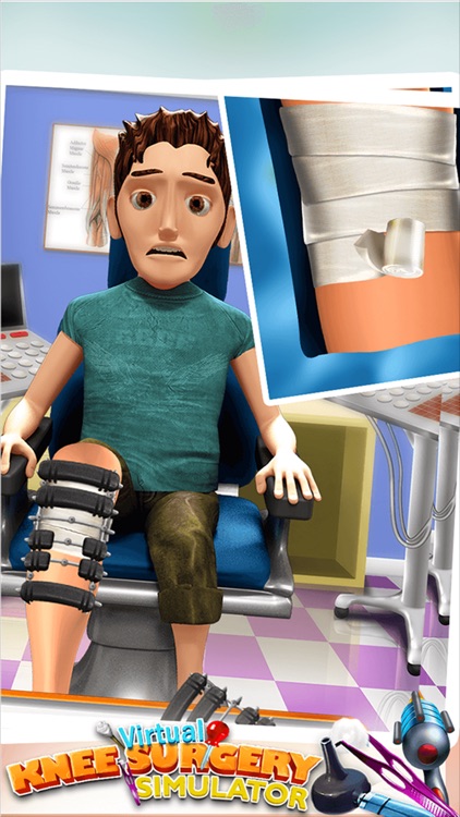 Virtual Knee Surgery Simulator 3D - Its a Joint Replacement Game for Kids screenshot-4