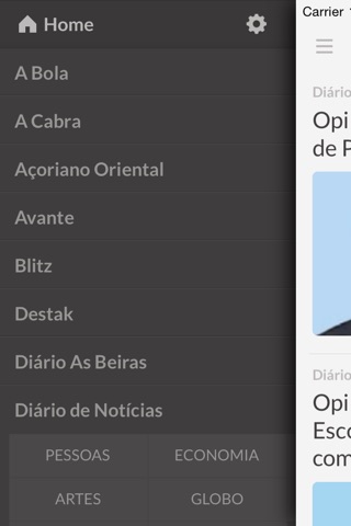 Jornais PT - Os mais importantes jornais do Portugal screenshot 2