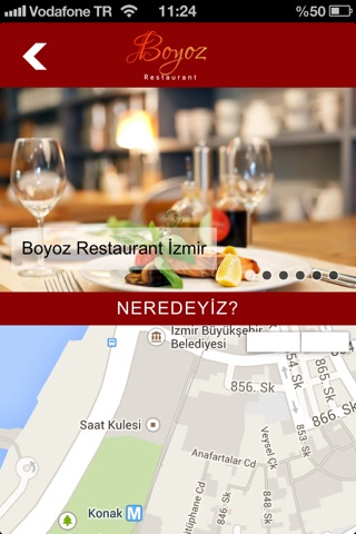 Boyoz Restaurant - Örnek Restaurant / Cafe Mobil Uygulaması screenshot 2