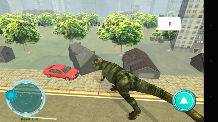 Dinosaur Rampage - Trex Free screenshot-1