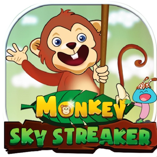 Monkey Sky Streaker Icon