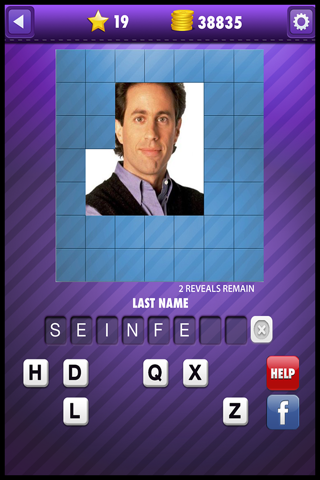 A Guess The Celebrity Picture Trivia Quiz - famous face look alike character guessing close up game! screenshot 2