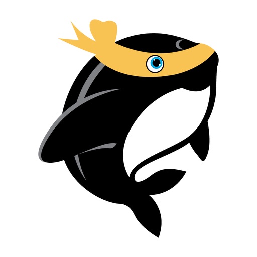 Orca - share with friends near you icon