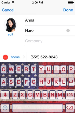 K8 American Keyboard for iOS8 screenshot 2