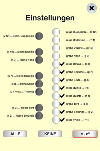 INTERVALS screenshot 3