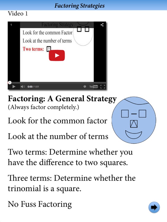 Factoring Strategies & Solving Quadratic Equations