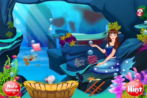 Mermaid Christmas Celebration - Christmas Games screenshot 3