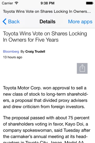 Auto Manufacturers Industry News screenshot 2