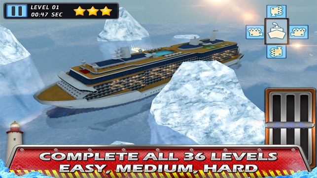 Titanic Iceberg Escape Historical Ship Parking 3d Drive Game