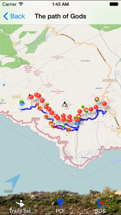 Positano Trekking screenshot-3