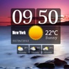 Awesome Cool Weathers Clock HD