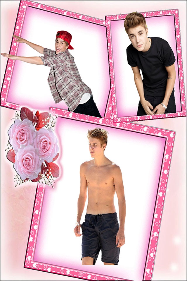 Aª Dating Justin Bieber edition free- photobooth with crowdstar for woman's day screenshot 2