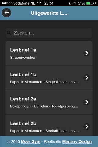 De Lesbrieven App screenshot 4