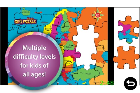 Geography Puzzles and Learning Games for Children by Geo Toys screenshot 3