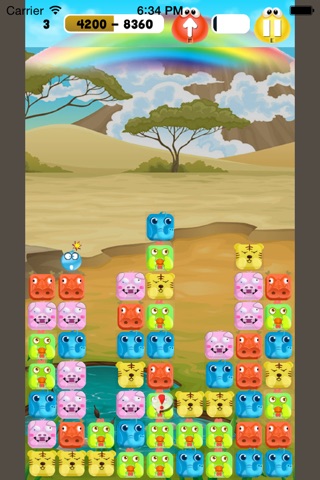 Funny Animal Pops-A puzzle game IN screenshot 2