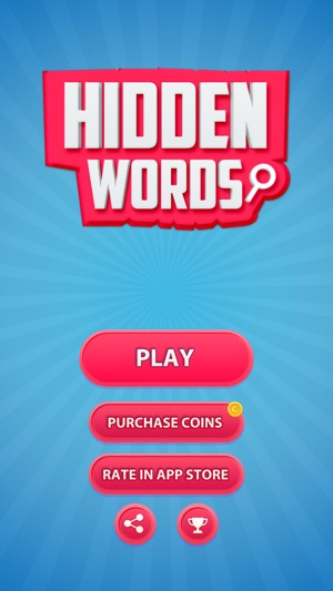 Hidden Words - trivia quiz and word game to guess words on i(圖4)-速報App