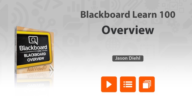 Overview of Blackboard Learn