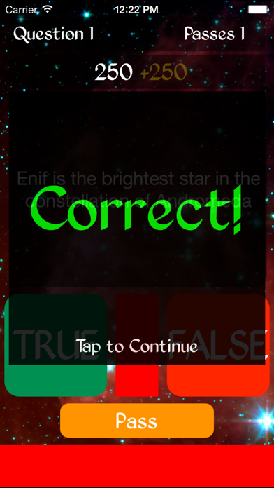 How to cancel & delete True or False - The 88 Modern Constellations from iphone & ipad 3