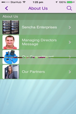 Sencha Enterprises screenshot 4