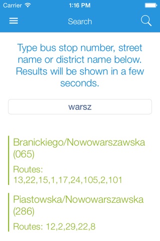 BUSstok screenshot 2