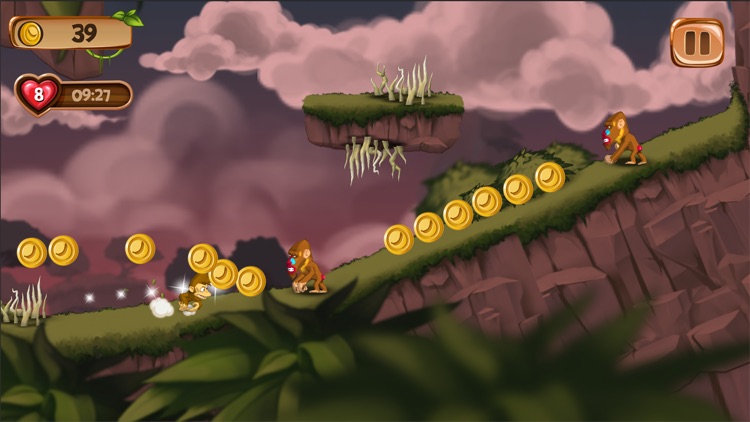 Banana Island - Monkey Run Game screenshot-3