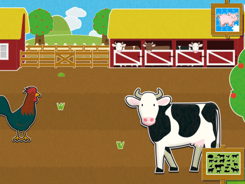 Farm animals in French for 2-5 years old - Lite screenshot 2