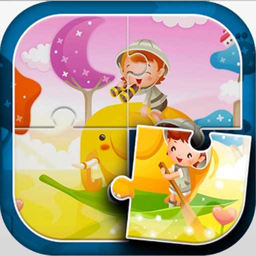 JigSaw Puzzle Game For Kids Free Icon