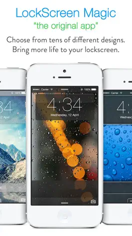 Game screenshot LockScreen Magic for iOS8 : Custom Themes, Backgrounds and Wallpapers for Lock Screen apk