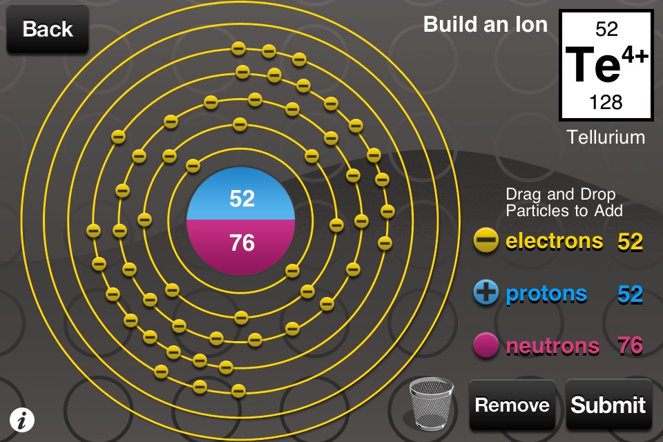 Building Atoms and Isotopes screenshot 3