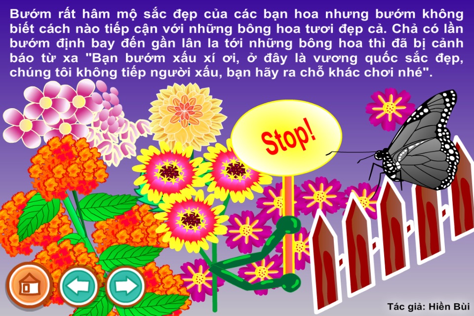 Câu chuyện của bướm và hoa (Truyện thiếu nhi từ tác giả Hiền Bùi) screenshot 4