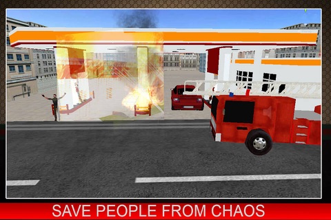 911 Rescue Firefighter Truck Simulator screenshot 4