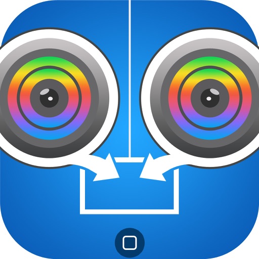 Dubblen: Split Pic Camera Lens / Clone / Double Image Icon