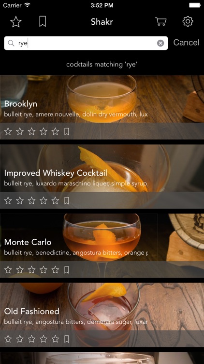 Shakr - Curated Cocktail Guide