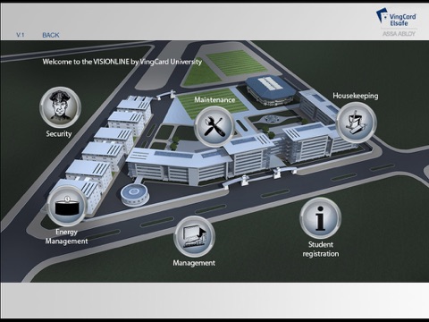 System Overview for Student Accommodation VingCard Elsafe screenshot 2